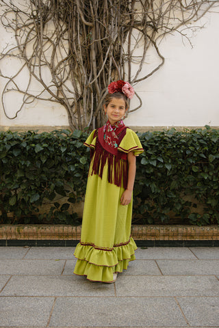 Traje flamenca Lima