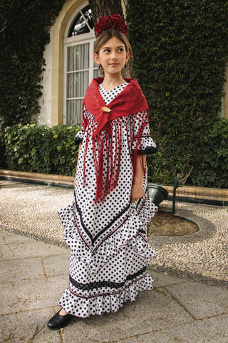 Traje flamenca Rocio