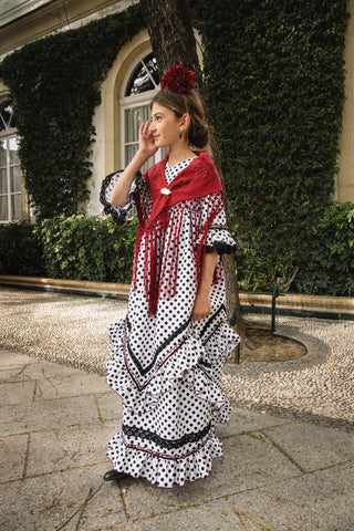 Traje flamenca Rocio